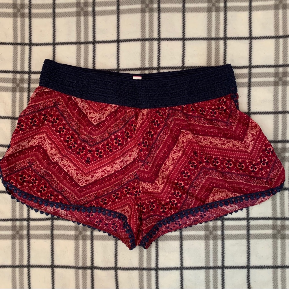 No Boundaries chiffon shorts